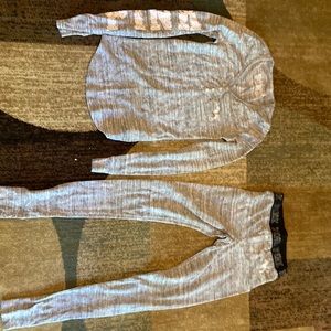Barely Worn PINK Victoria’s Secret Pajama Set